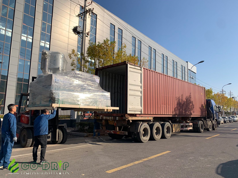 2 pcs Flat Dripper Irrigation Pipe line Export QINGDAO CODRIP