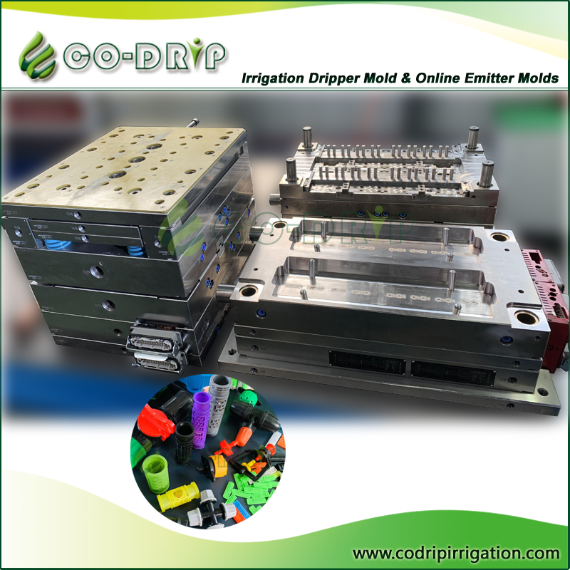 Compnesation emitter mold, pc round dripper mold.jpg