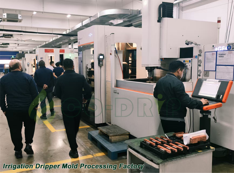 Irrigation dripper mold making Factory.jpg